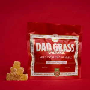 Deluxe THC Gummies - Pineapple Ginger Lime