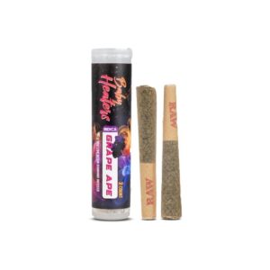 0.75G THCA Live Resin Diamond Infused Pre-Roll - 2ct - Grape Ape