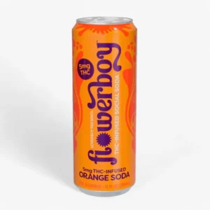 5mg THC Infused Social Soda - Orange Soda
