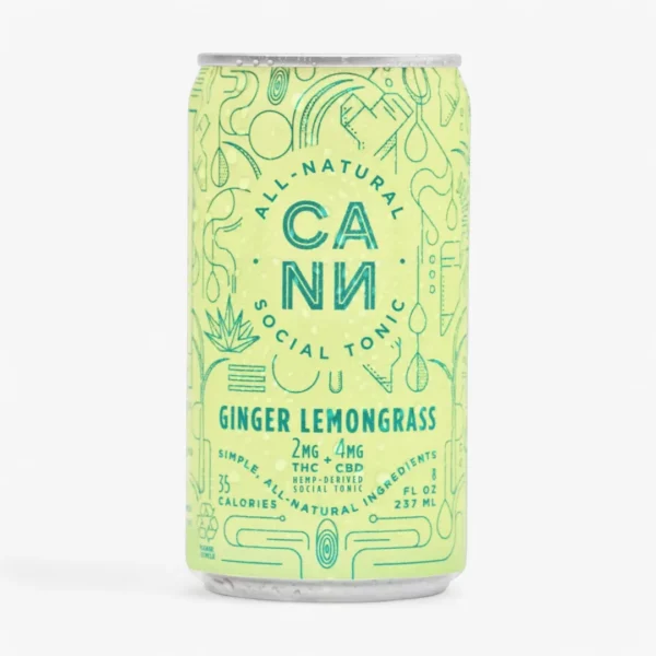 2mg THC + 4mg CBD - Ginger Lemongrass