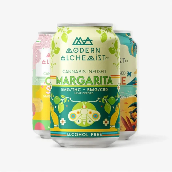 5mg THC + 5mg CBD  Cannabis Infused Spritz - Margarita