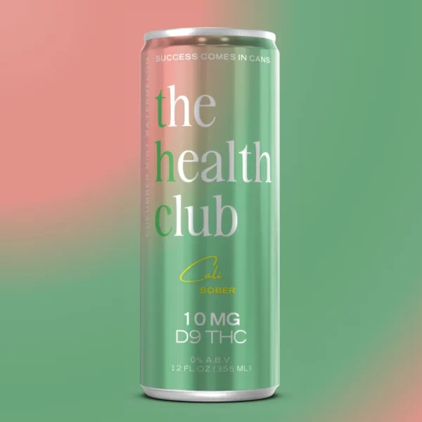 10mg D9: THC Cali Sober Seltzer - Cucumber Mint Watermelon