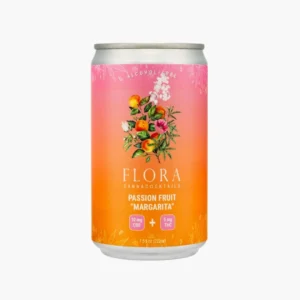 10mg CBD+ 5mg THC Alcohol-Free Cannacocktails - Passion Fruit "Margarita"