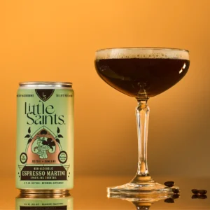Infused Reishi Mushroom + Damiana Caffeine Espresso Non-Alcoholic Sparkling Cocktail - Espresso Martini