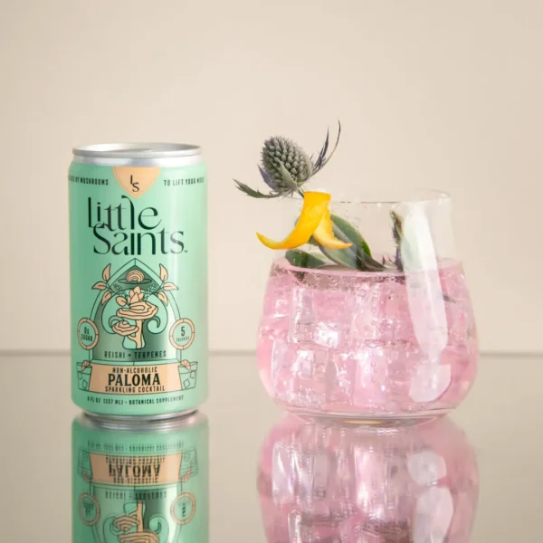 Infused Reishi Mushroom and Aromatic Terpenes Non-Alcoholic Sparkling Cocktail - Paloma