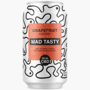 20mg CBD Sparkling Water Zero Sugar - Grapefruit
