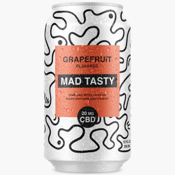 20mg CBD Sparkling Water Zero Sugar - Grapefruit