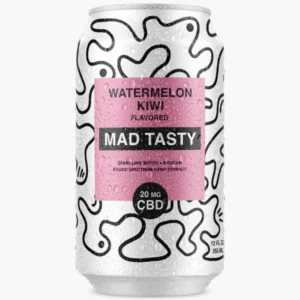 20mg CBD Sparkling Water Zero Sugar - Watermelon Kiwi