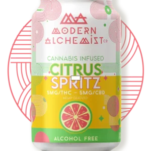 5mg THC + 5mg CBD  Cannabis Infused Spritz - Citrus Spritz