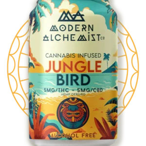 5mg THC + 5mg CBD  Cannabis Infused Spritz - Jungle Bird